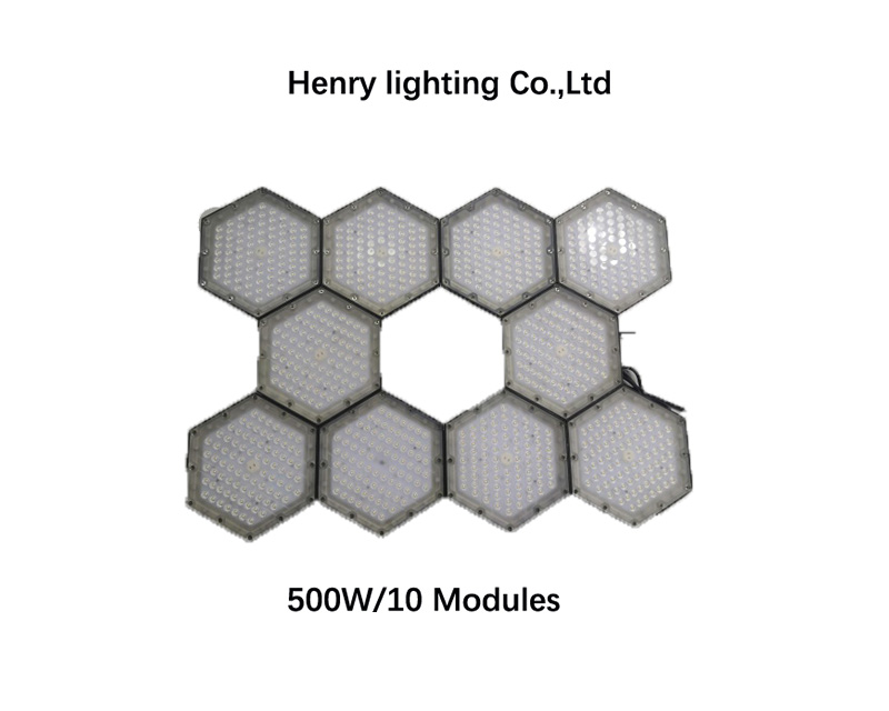 300W high bay light hexagon