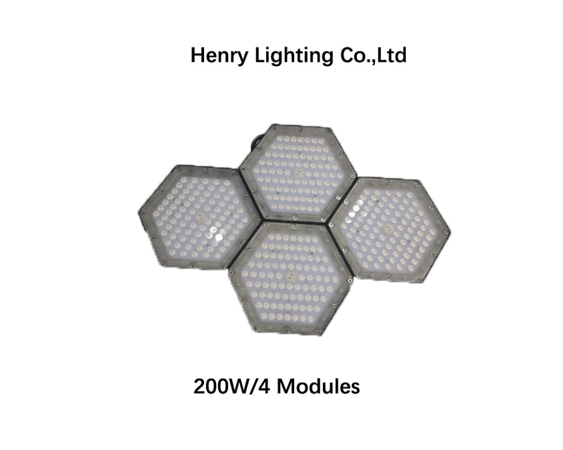 200W high bay light hexagon